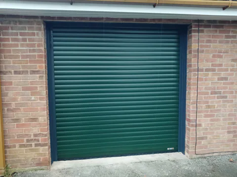 Roller Door, Fir Green